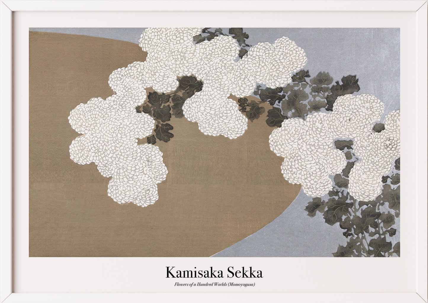 Detailansicht des Posters Kamisaka Sekka – Flowers of a Hundred Worlds (Momoyogusa)