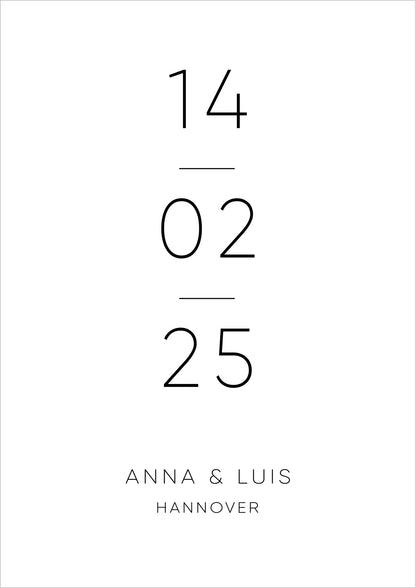 Poster Special Date freigestellt