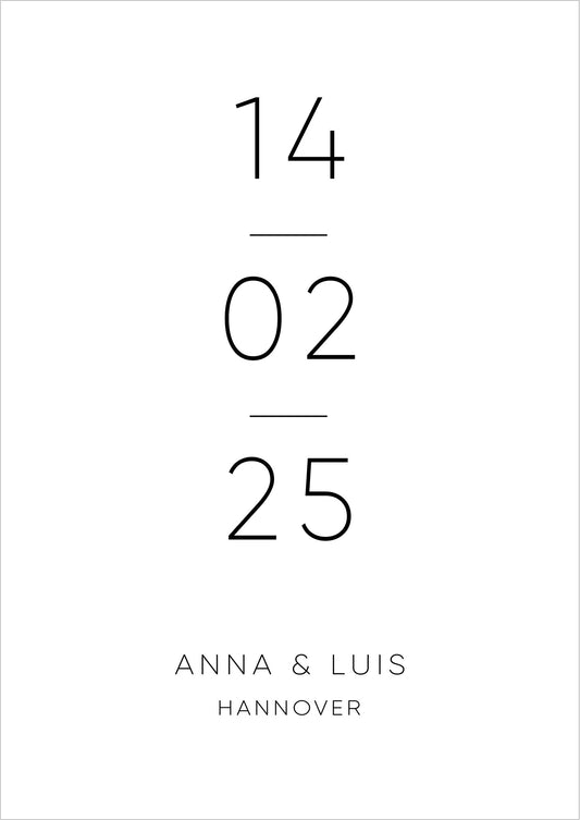 Poster Special Date freigestellt