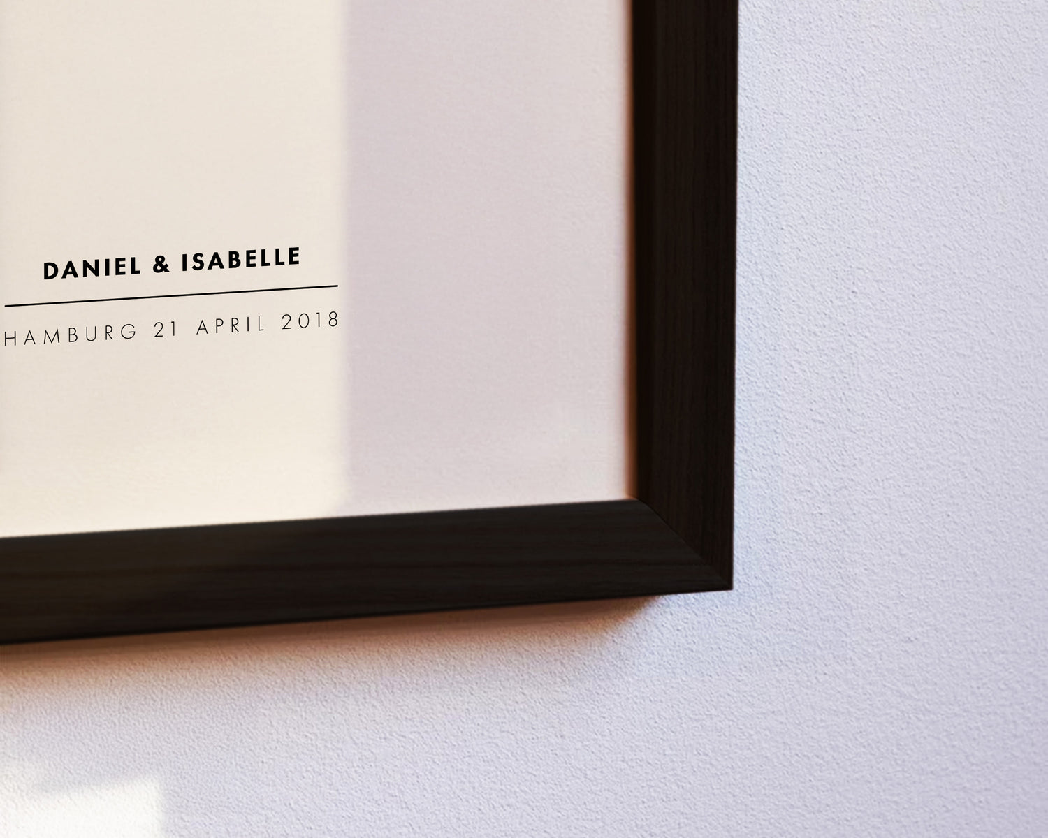 Poster And Then We Met Detailansicht