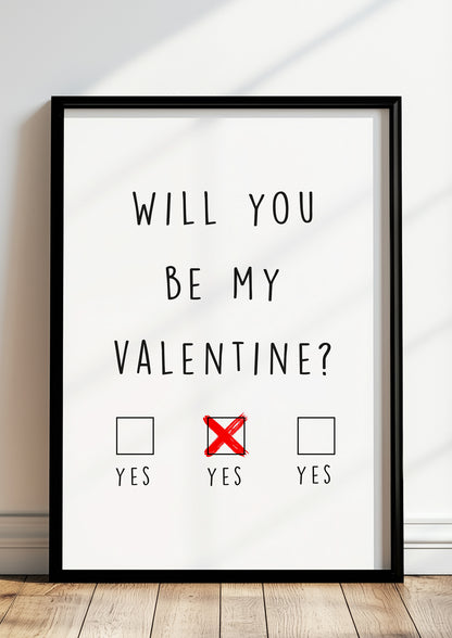 Will You Be My Valentine