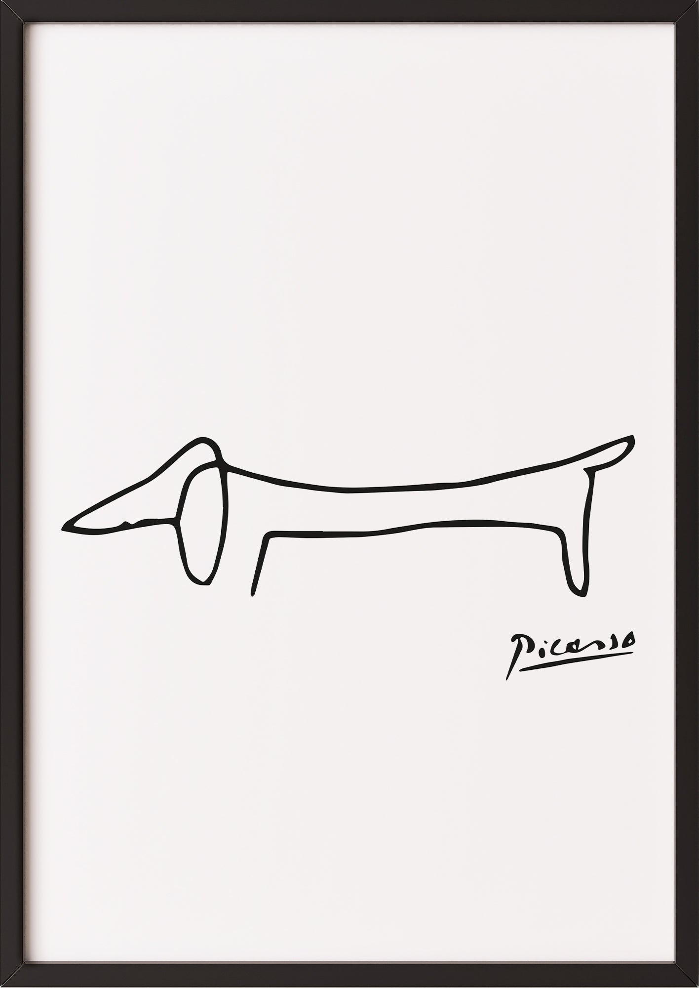 Pablo Picasso Dachshund