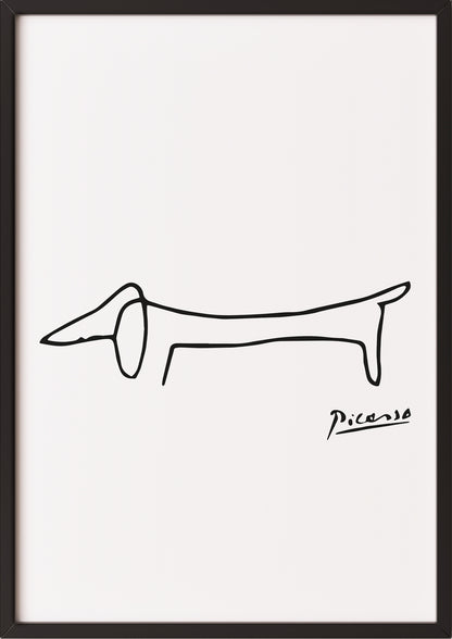 Pablo Picasso Dachshund