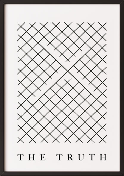 Moderner Kunstdruck mit Bedeutung und Struktur