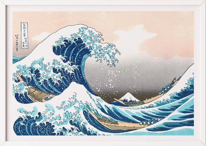 Detailansicht des Posters Katsushika Hokusai – The Great Wave off Kanagawa