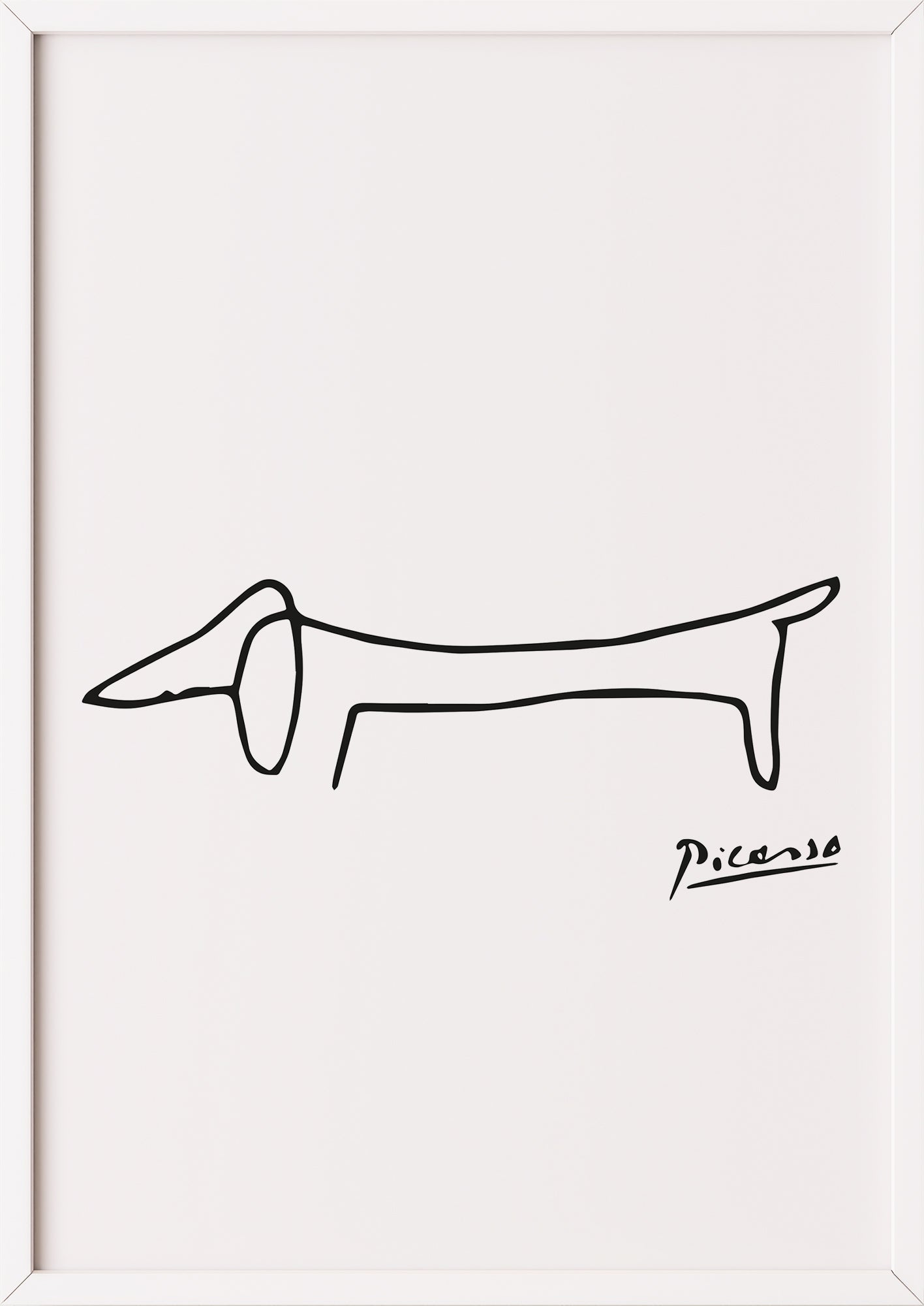 Pablo Picasso Dachshund