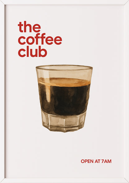 Moderne Kaffeekunst für deine Küche oder dein Café