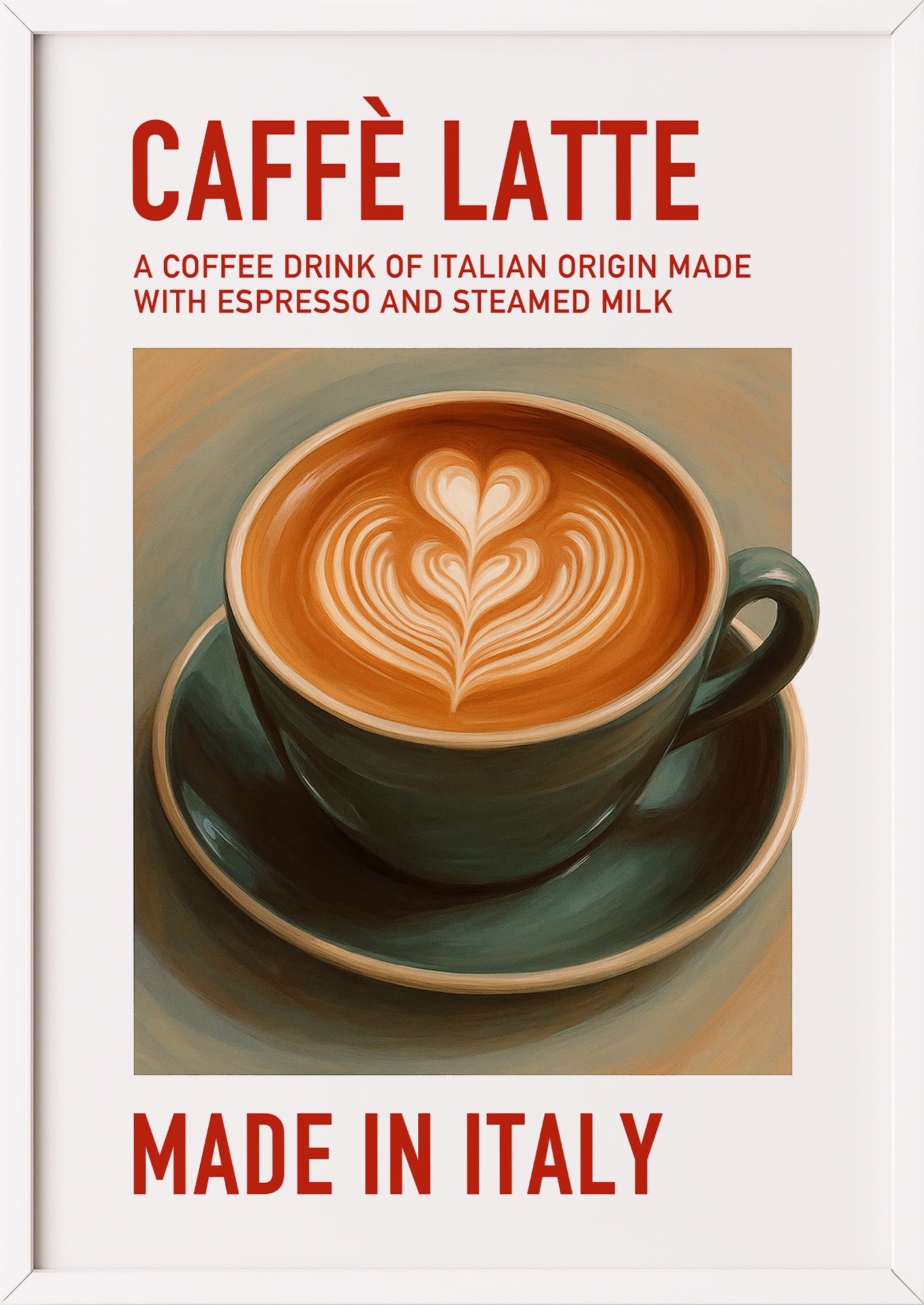 Beruhigende Farben und klare Formen